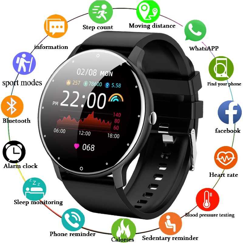 Smartwatch Angelo Watches - LIGE 2026 Smart Watch Women Men
