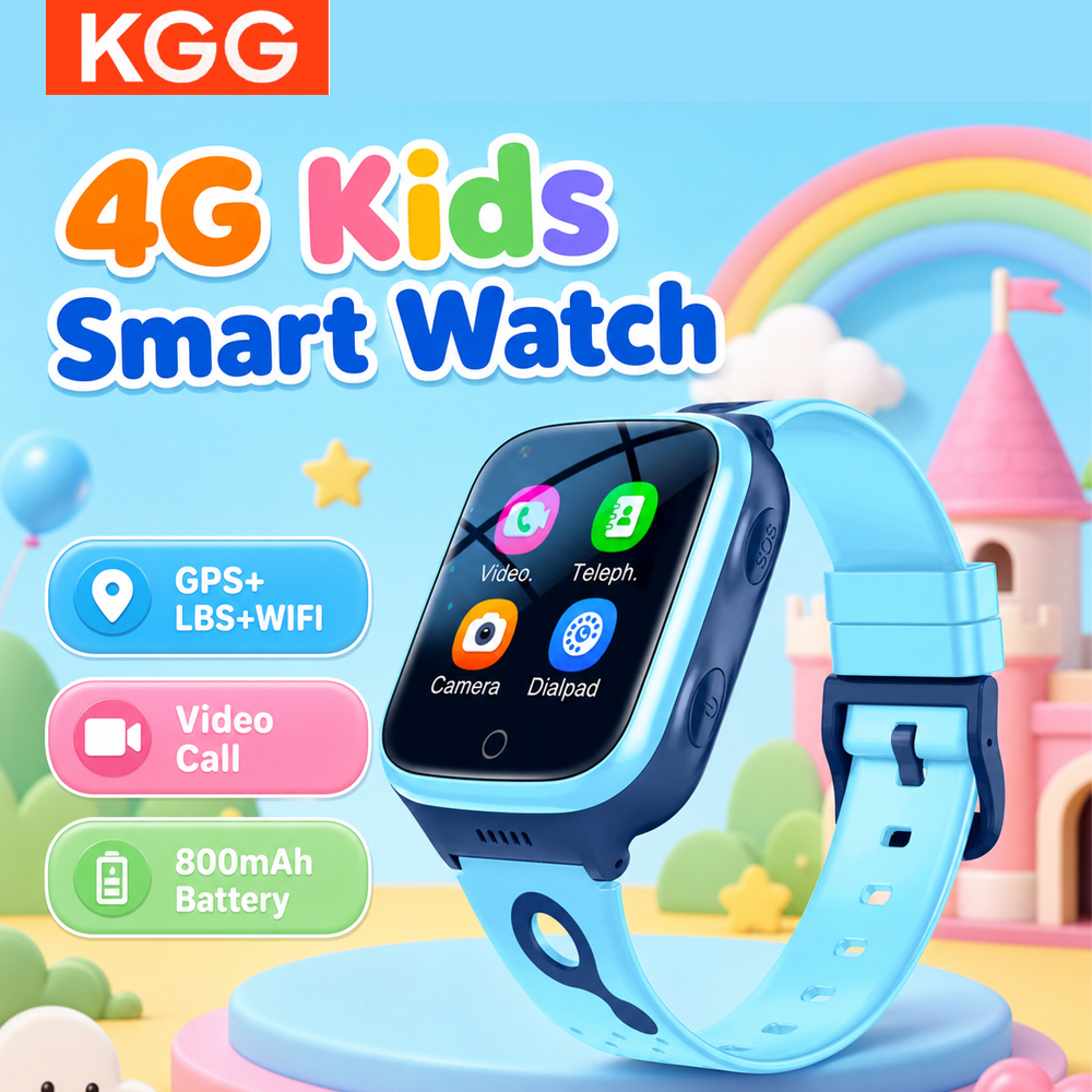 Smartwatch Watches Gift For Girls - 4G Smart Watch Kids GPS WiFi