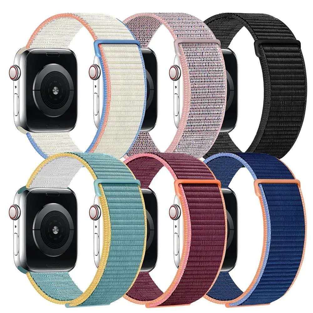 Nylon loop For Apple Watch Ban - đánh giá và giá Smartwatch Apple Watches For Men