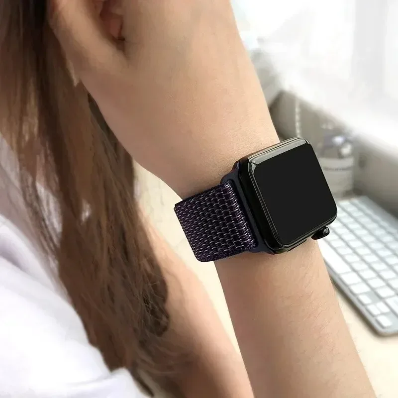 Nylon loop For Apple Watch Ban - đánh giá và giá Smartwatch Apple Watches For Men