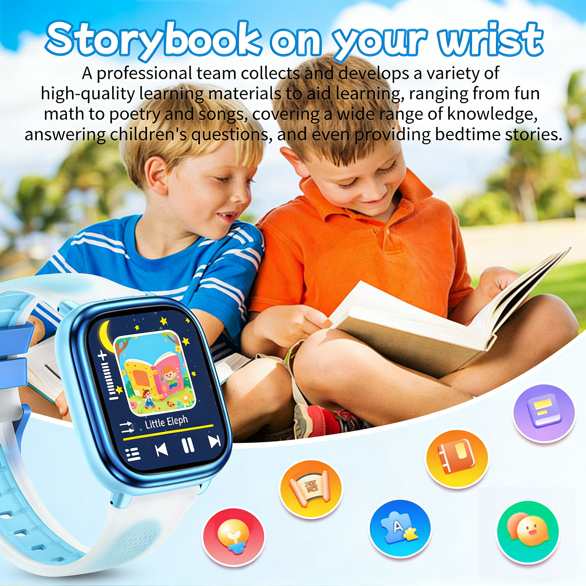 Kids Learning Smart Watch IP68 - đánh giá và giá Smartwatch Digital Watches For Kids
