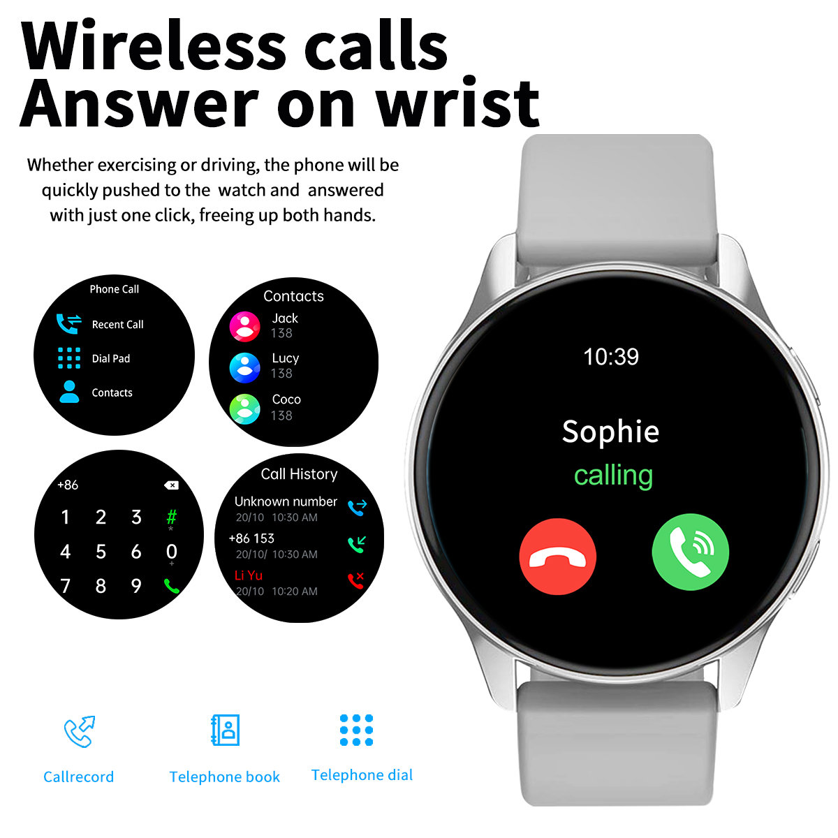 Smart Watch, Wireless Call/Dia - đánh giá và giá Smartwatch Angelo Watches