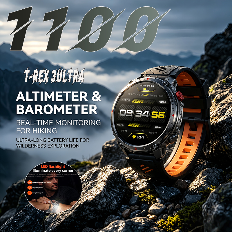 T-Rex 3 Pro Military Grade AGP - đánh giá và giá Altimeter Compass Watch
