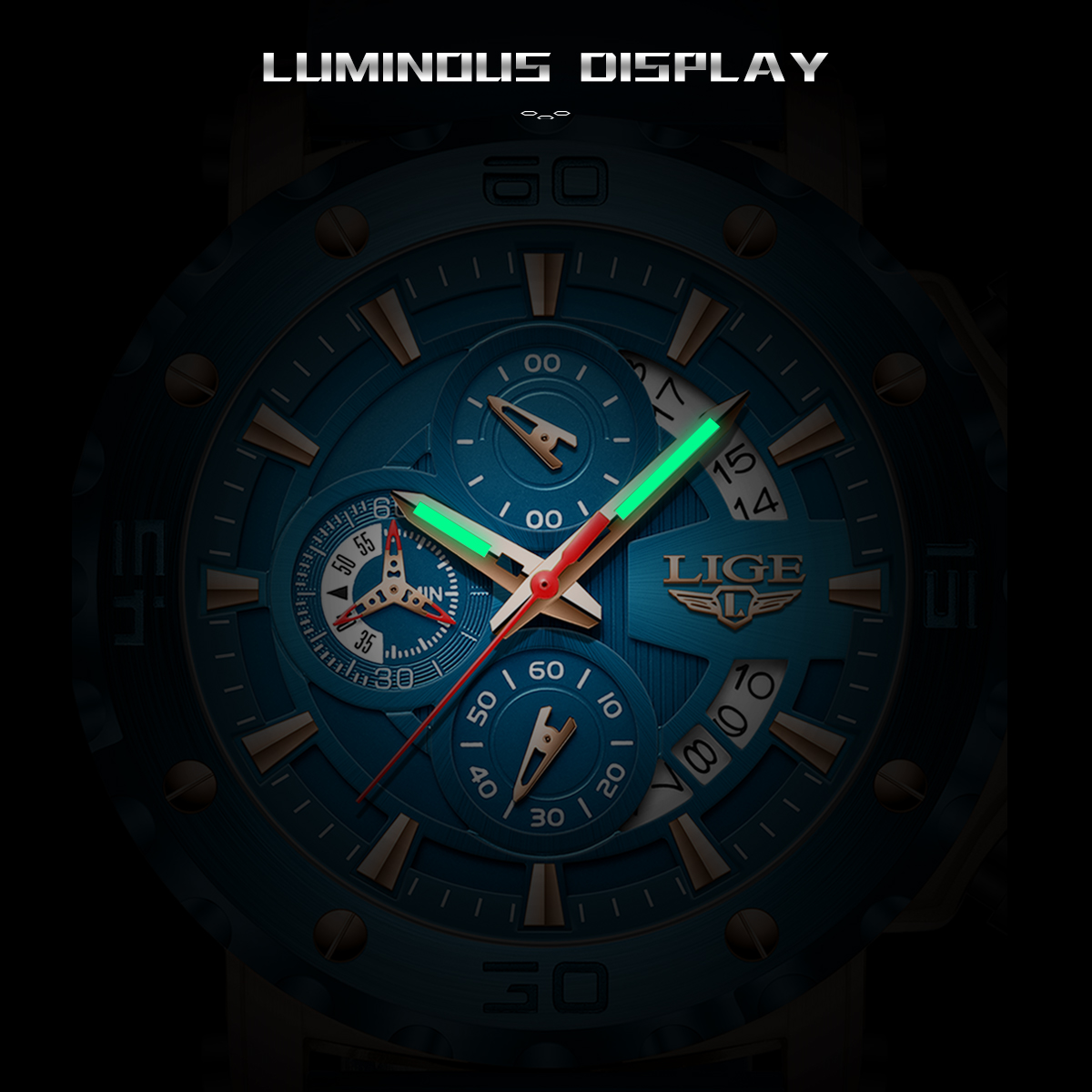 LIGE Fashion Watch For Men Cal - đánh giá và giá Smartwatch Digital Watches For Men