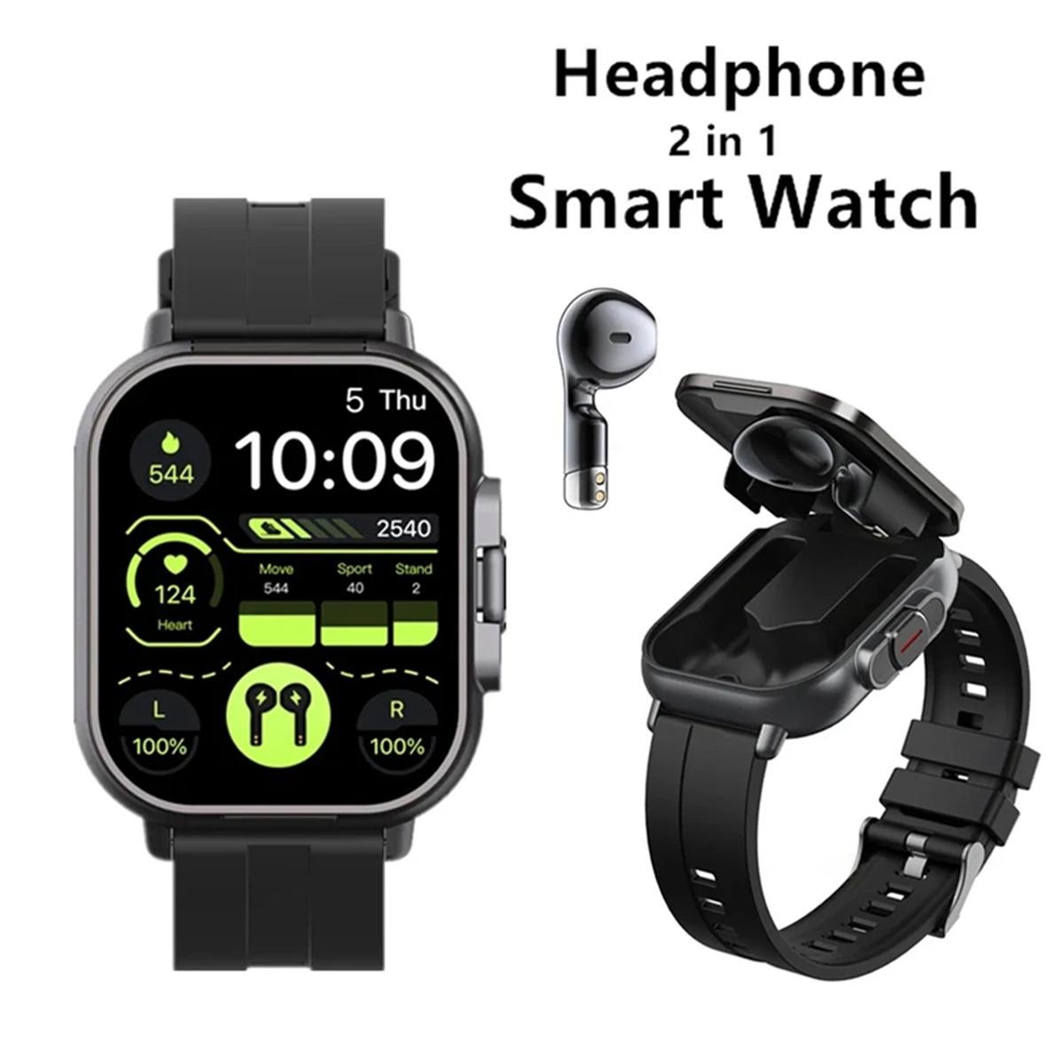 B02B-2 in 1 Wireless Bluetooth - đánh giá và giá Smartwatch Noise Watches