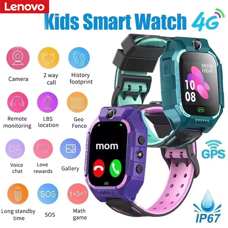 Lenovo Q19 Kids Smart Watch GP - đánh giá và giá Smartwatch Watches For Boys