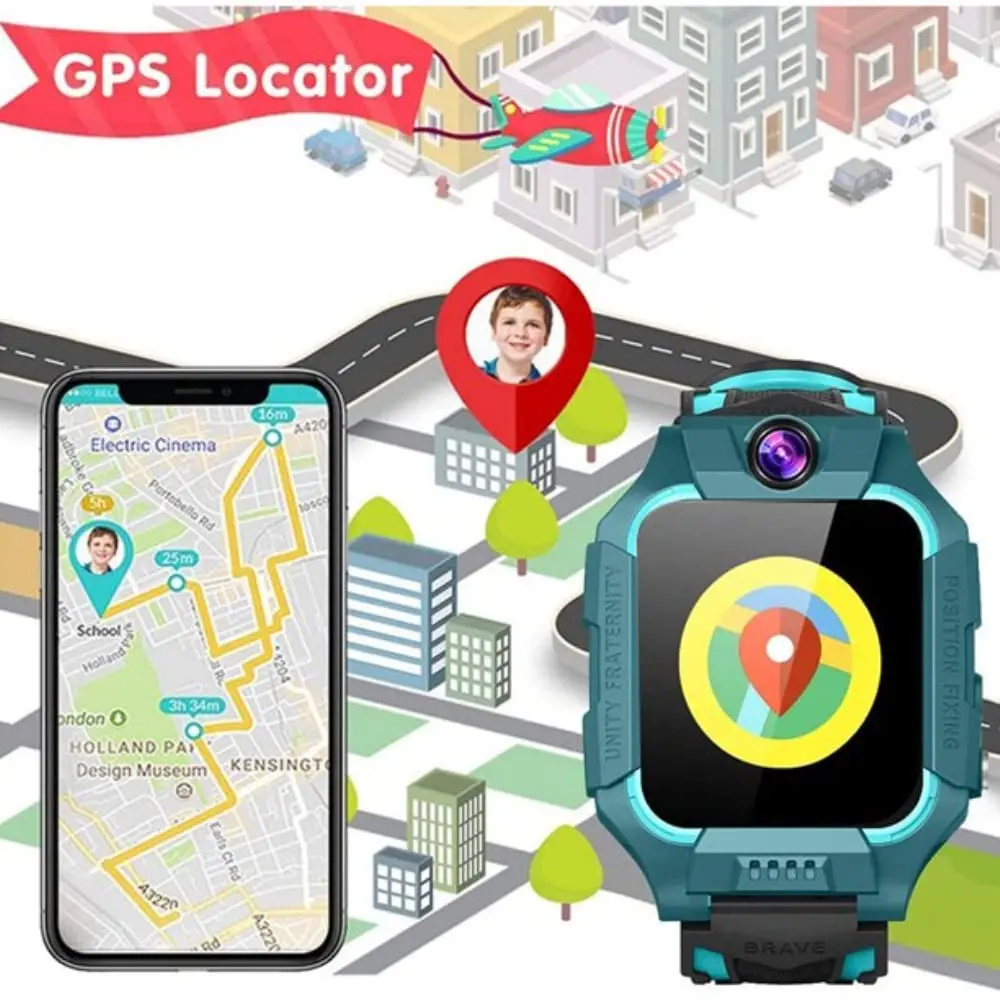 Lenovo Q19 Kids Smart Watch GP - đánh giá và giá Smartwatch Watches For Boys