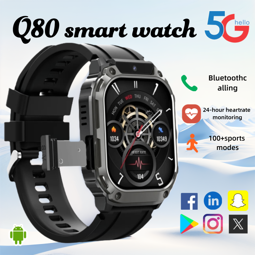 Q80 Men Smartwatch with 1.95-i - đánh giá và giá Smartwatch Apple Watches For Men