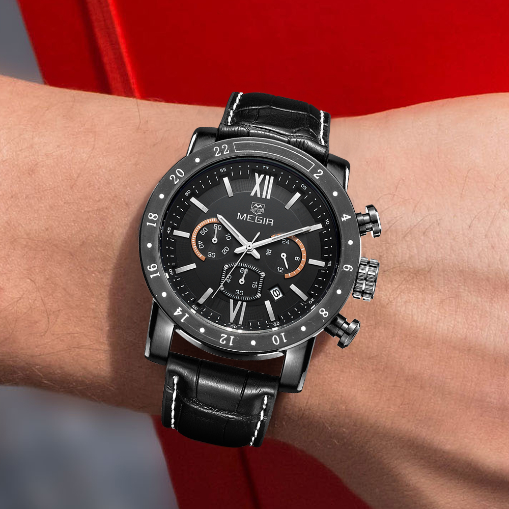 MEGIR Stainless Steel Casual W - đánh giá và giá Smartwatch Digital Watches For Men