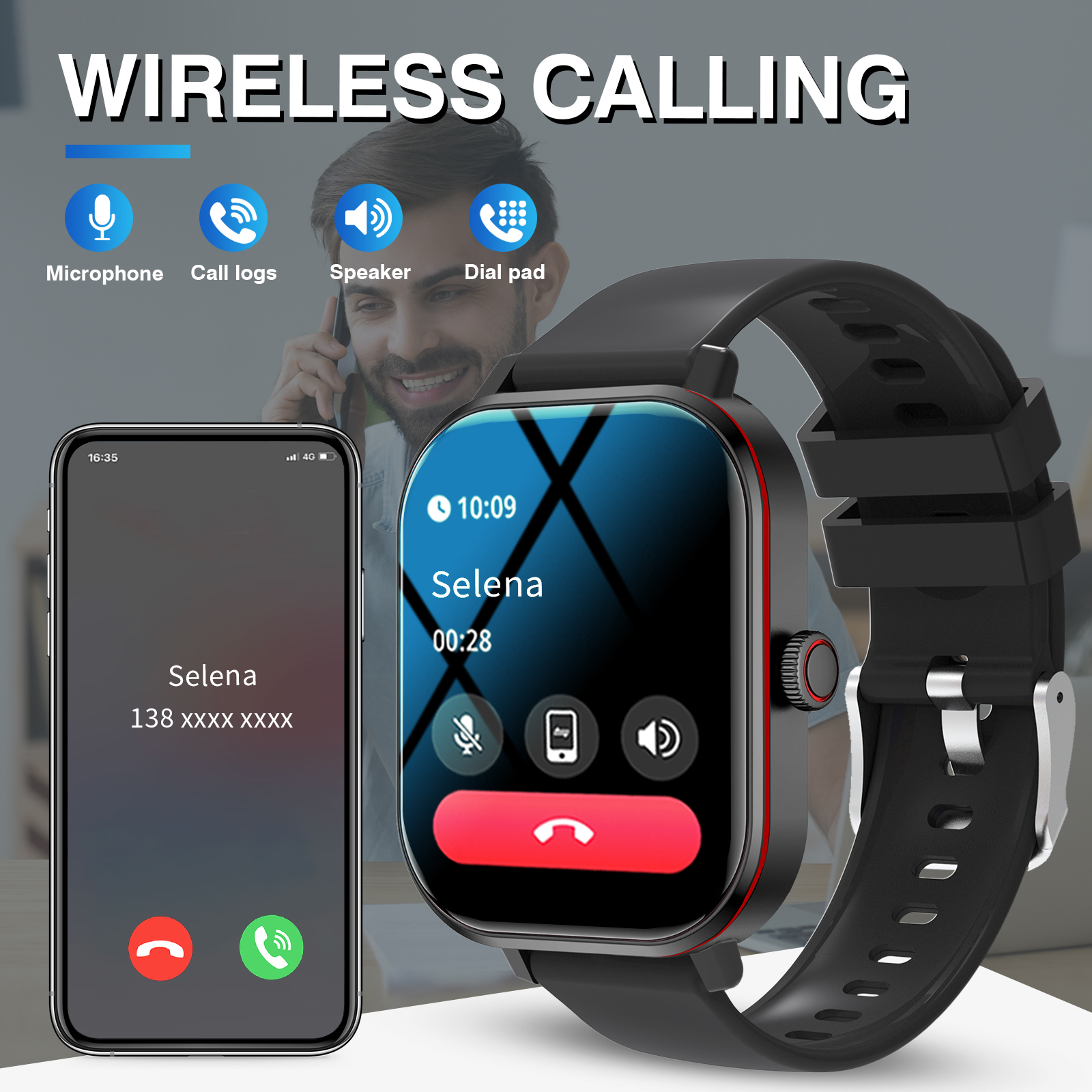 Smart Watch, Wireless Call/Dia - đánh giá và giá Smartwatch Iphone Watches For Women