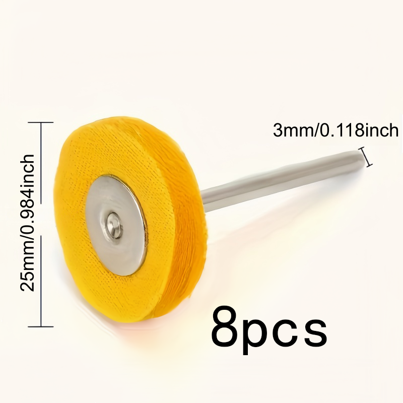 8Pcs 3mm Yellow Polishing Clot - đánh giá và giá Watch Polishing Cloth