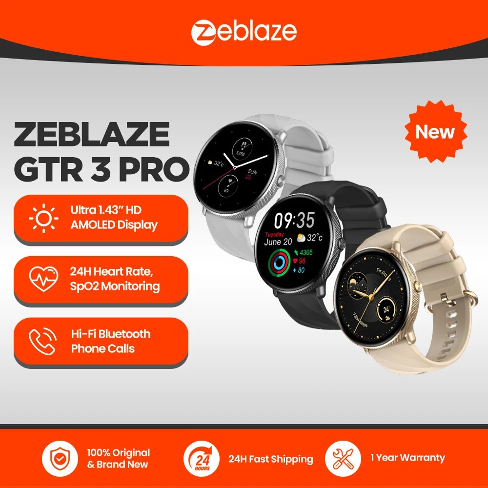 Zeblaze GTR 3 Pro Voice Callin - đánh giá và giá Smartwatch Angelo Watches