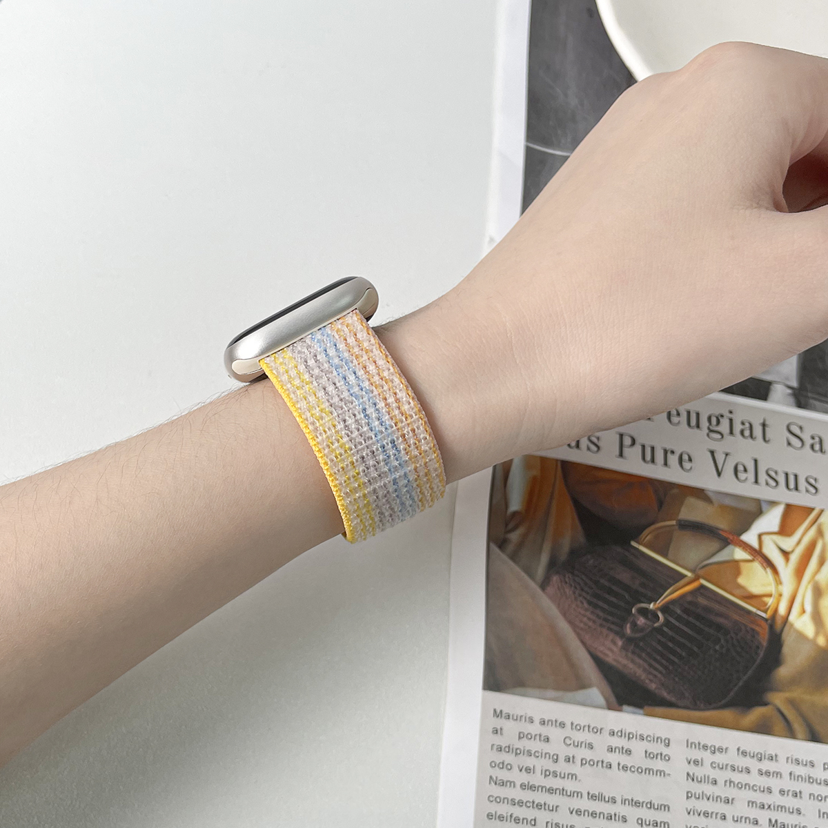 Nylon Loop Strap for apple wat - đánh giá và giá Smartwatch Apple Watches For Men