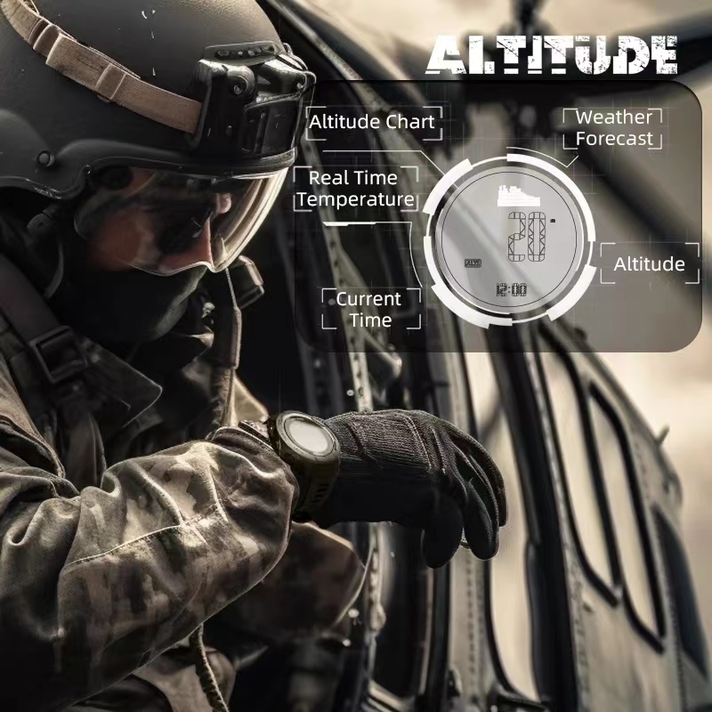 NORTH EDGE VERTICO Mens Watch  - đánh giá và giá Altimeter Compass Watch