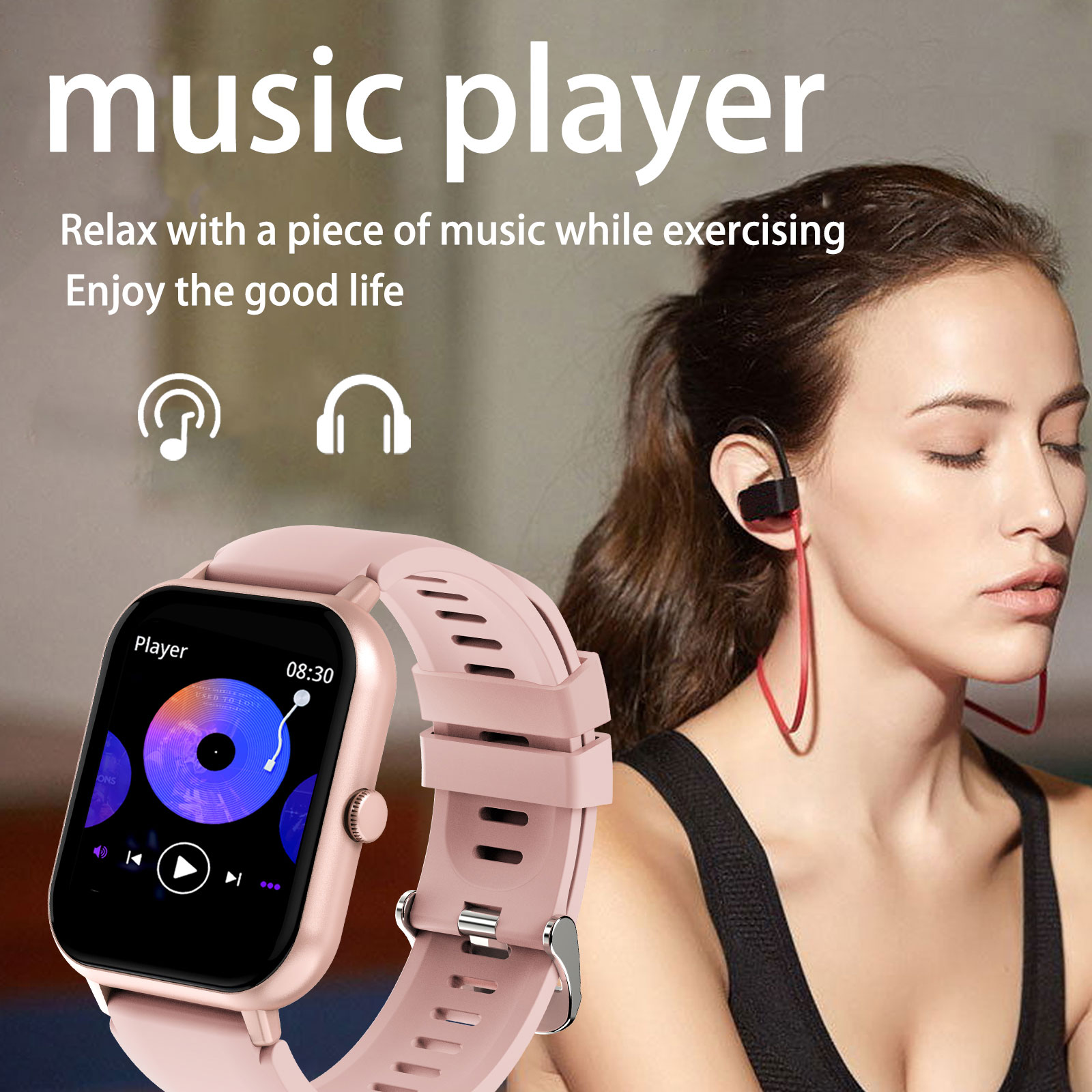 1.44inch Smart watch, wireless - đánh giá và giá Smartwatch Iphone Watches For Women