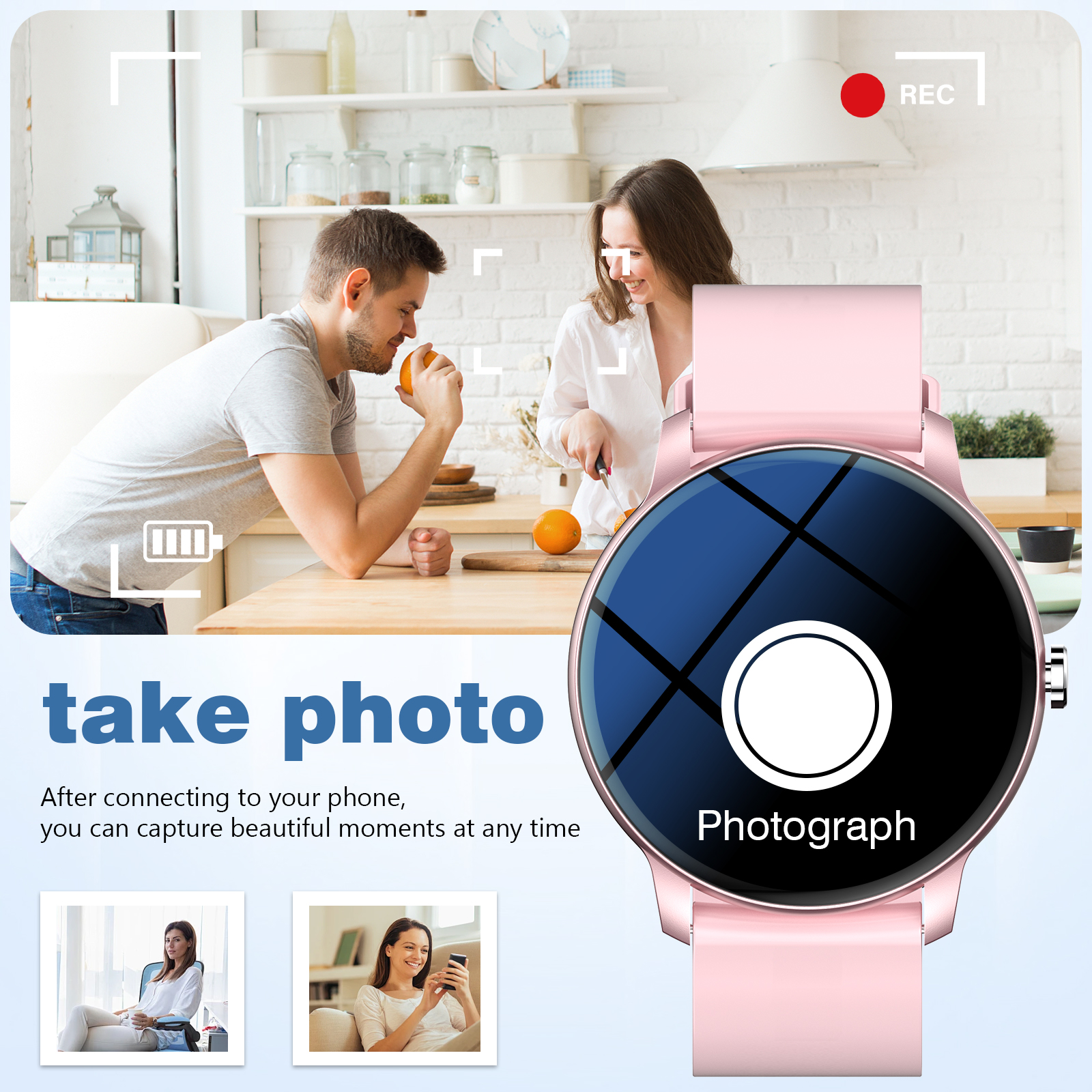 Smart Watch, Wireless Call/Dia - đánh giá và giá Smartwatch Iphone Watches For Women
