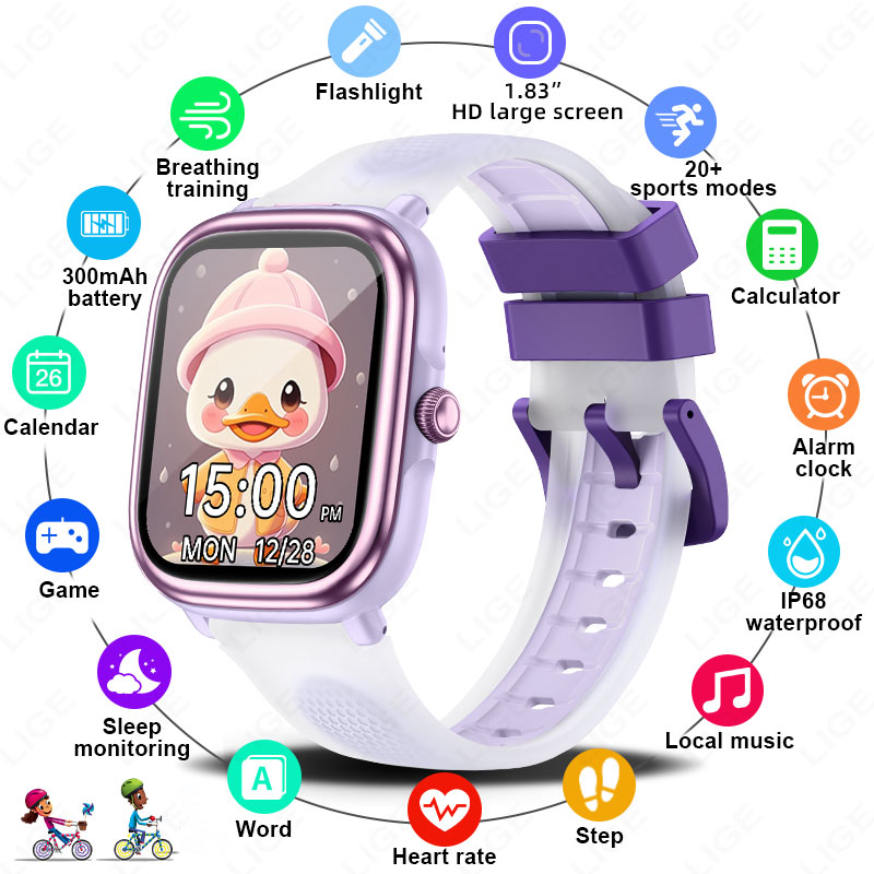LIGE 2026 New Children Learnin - đánh giá và giá Smartwatch Watches Gift For Girls