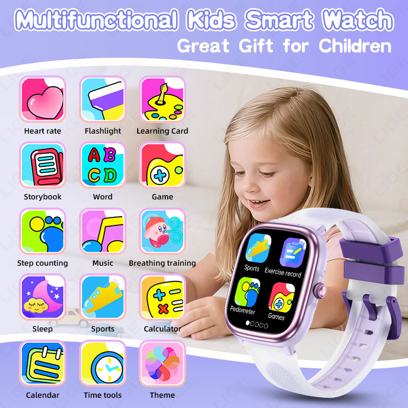 LIGE 2026 New Children Learnin - đánh giá và giá Smartwatch Watches Gift For Girls