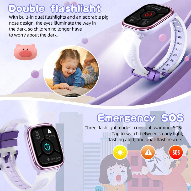 LIGE 2026 New Children Learnin - đánh giá và giá Smartwatch Watches Gift For Girls