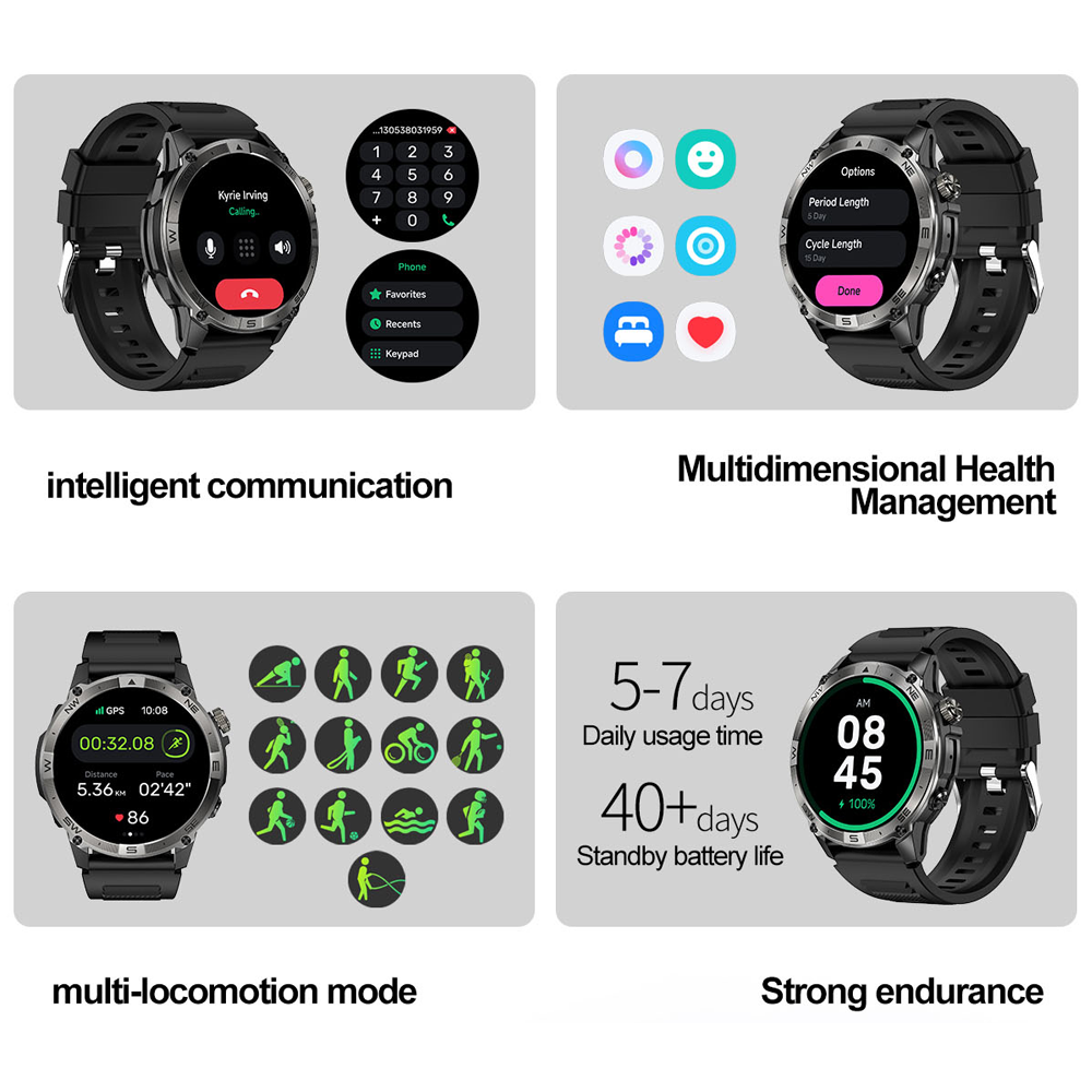 NORTH EDGE GPS Sports Smart Wa - đánh giá và giá Altimeter Compass Watch