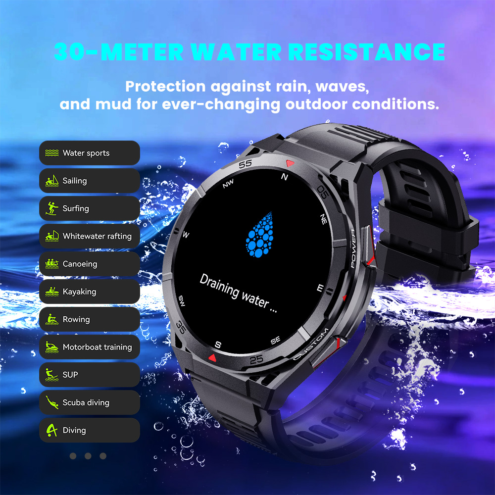 2026 New Military Smart Watch  - đánh giá và giá Altimeter Compass Watch