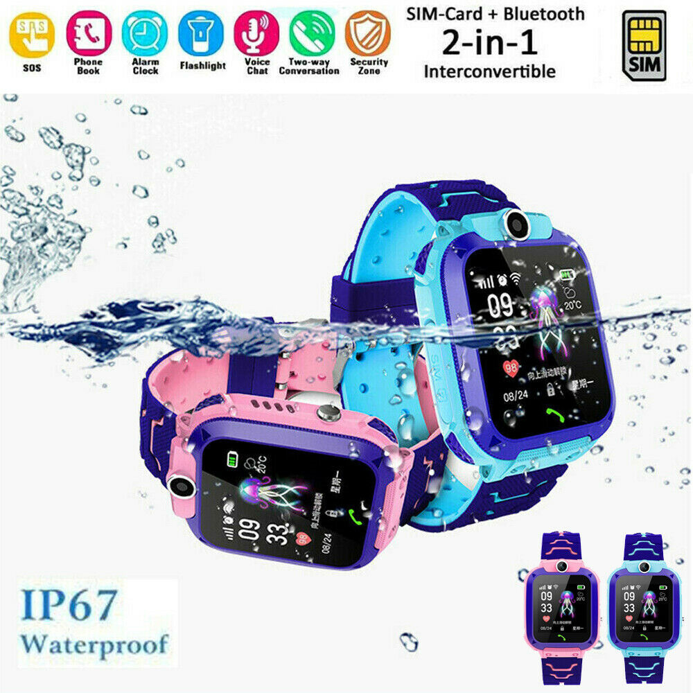 Q12 Kids Smart Watch 2G SOS Ca - đánh giá và giá Smartwatch Digital Watches For Kids