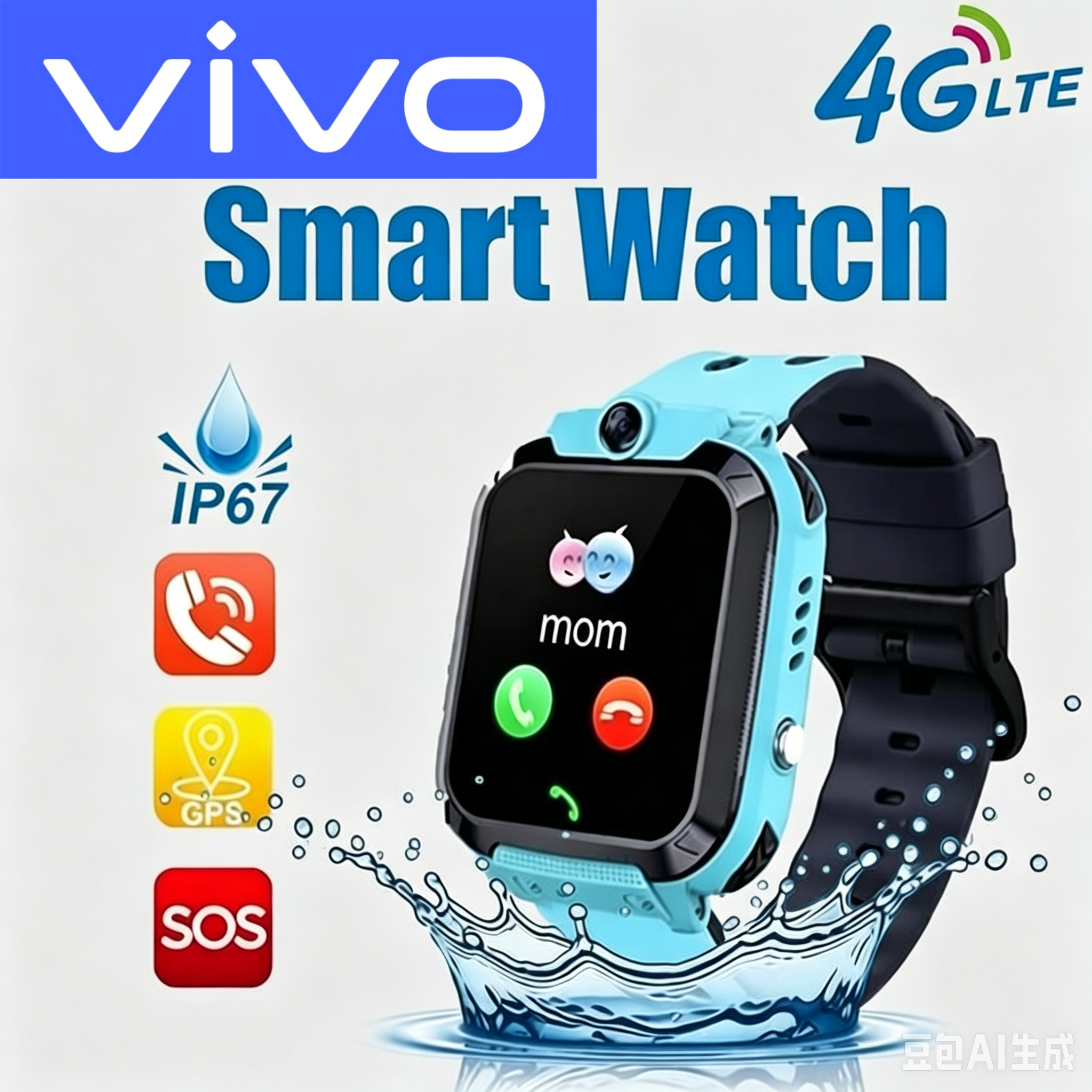 VIVO 4G Kids Smart Watch SOS W - đánh giá và giá Smartwatch Watches Gift For Girls