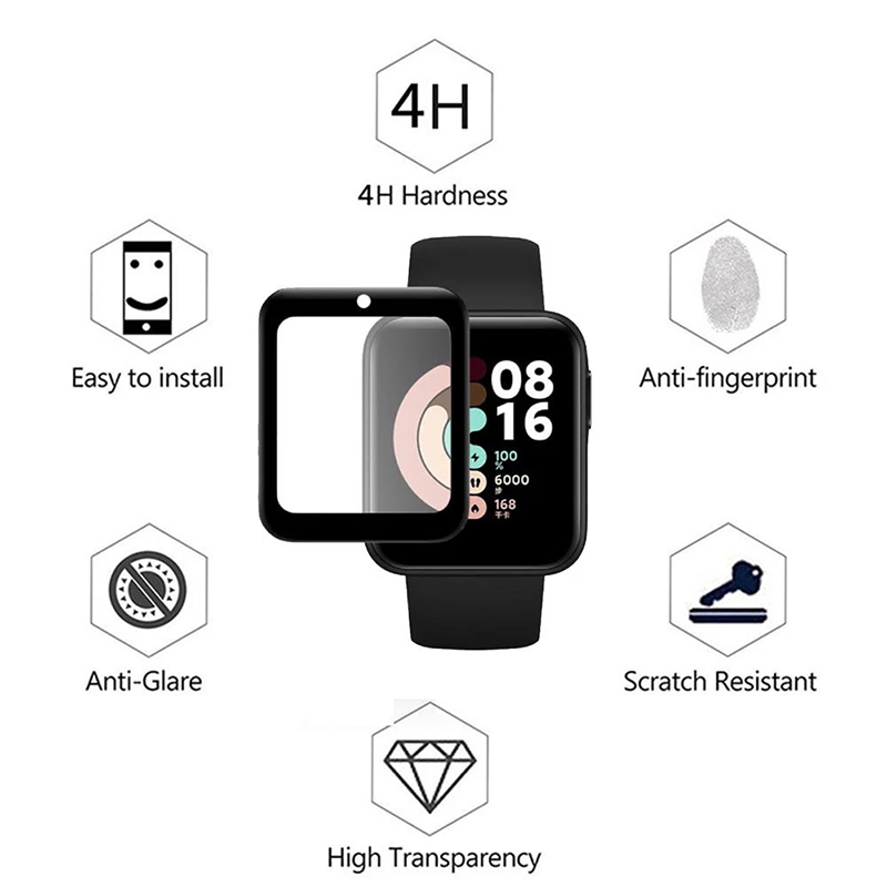 2 Pcs Tempered Glass for Redmi - đánh giá và giá Smartwatch Watches Xiaomi