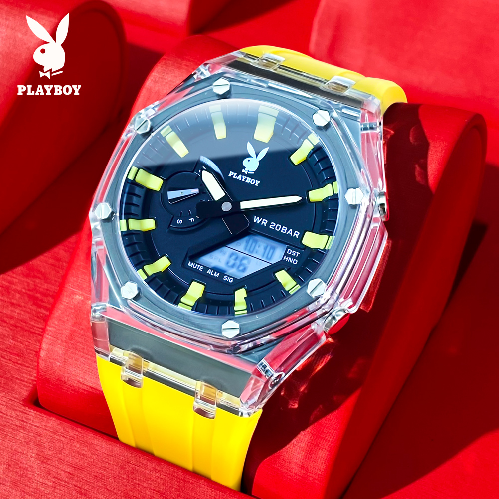 PLAYBOY 2066 Brand Original El - đánh giá và giá Smartwatch Digital Watches For Men