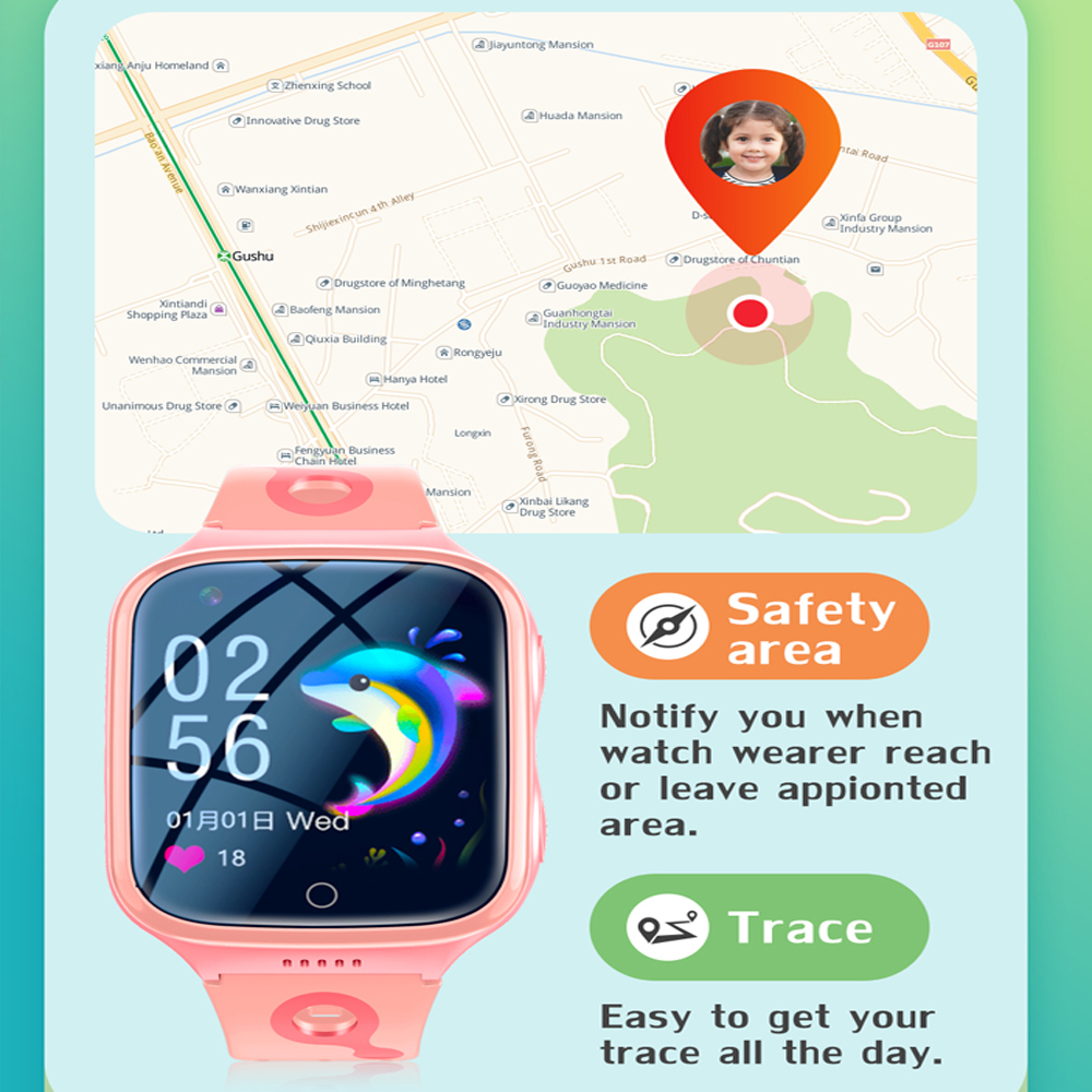4G Smart Watch Kids GPS WiFi V - đánh giá và giá Smartwatch Watches Gift For Girls