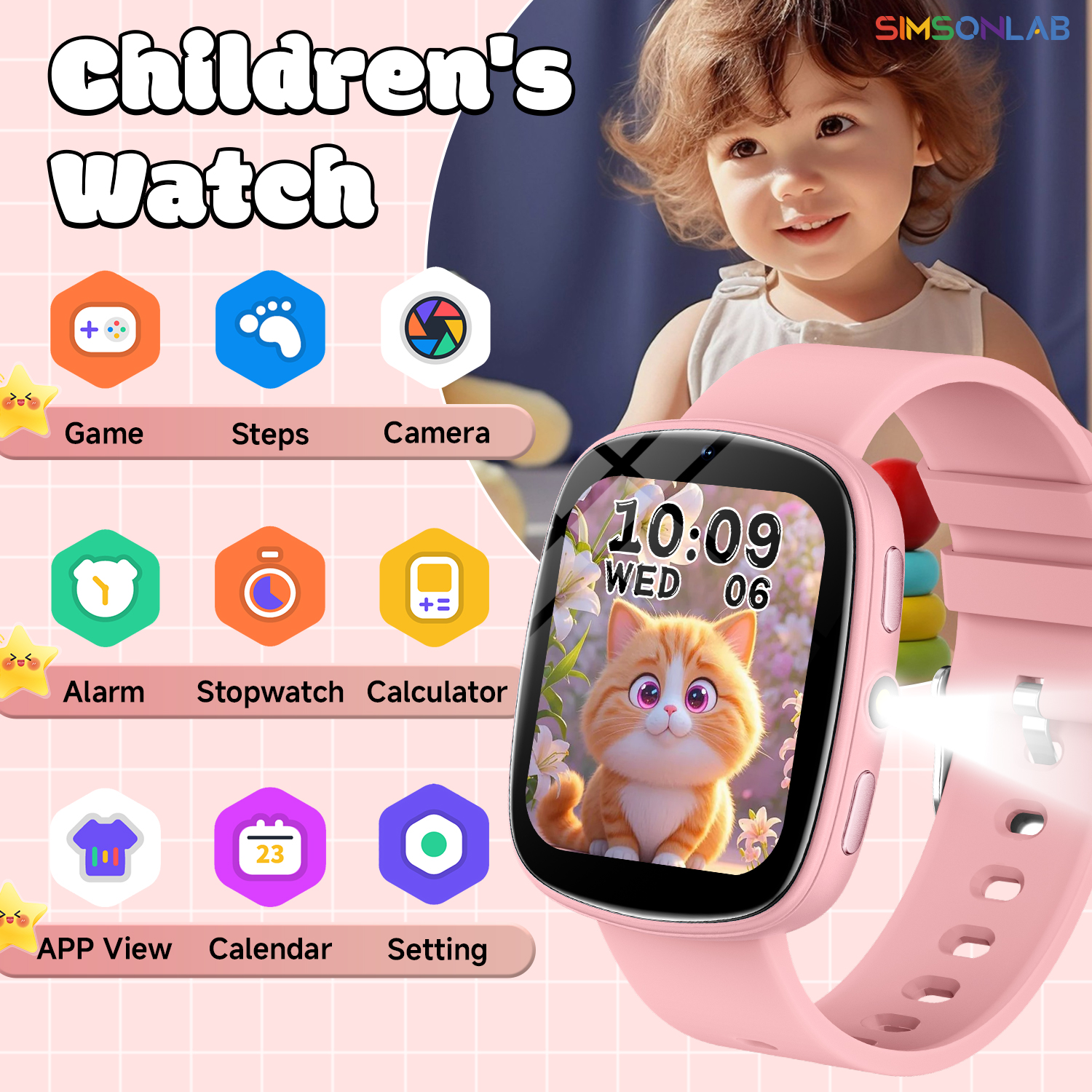 NEW Smart Watch for Children T - đánh giá và giá Smartwatch Watches Gift For Girls