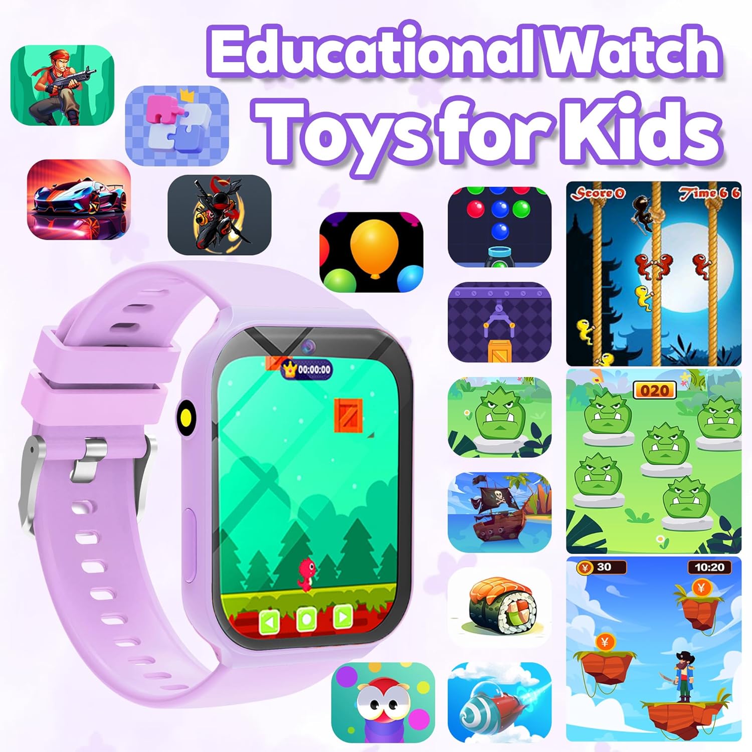 Kids Smart Watch with 18 Games - đánh giá và giá Smartwatch Digital Watches For Kid Boy