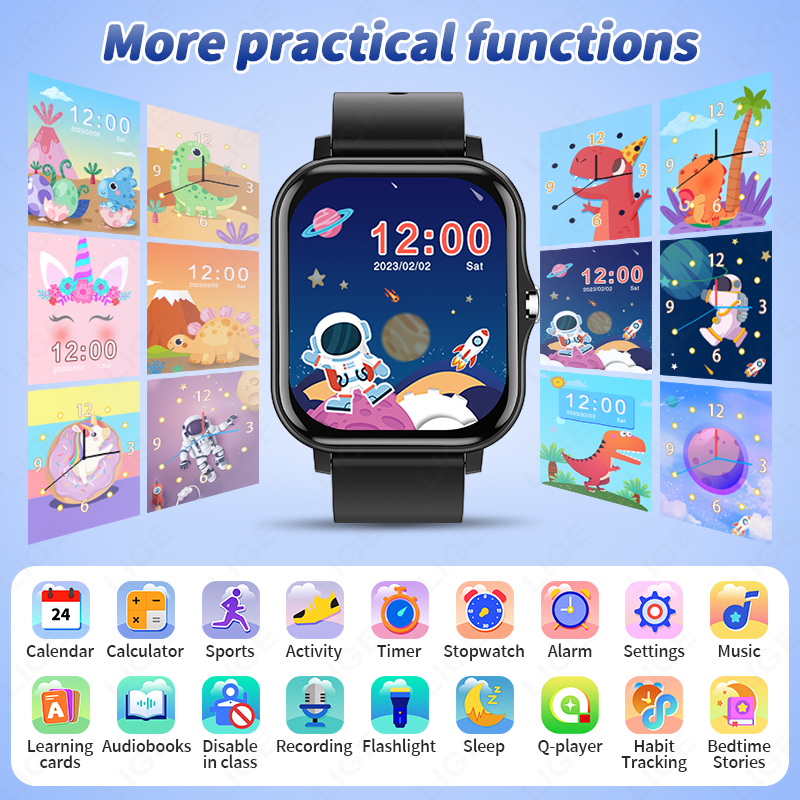 LIGE 2025 Audiobook Children S - đánh giá và giá Smartwatch Digital Watches For Kid Boy