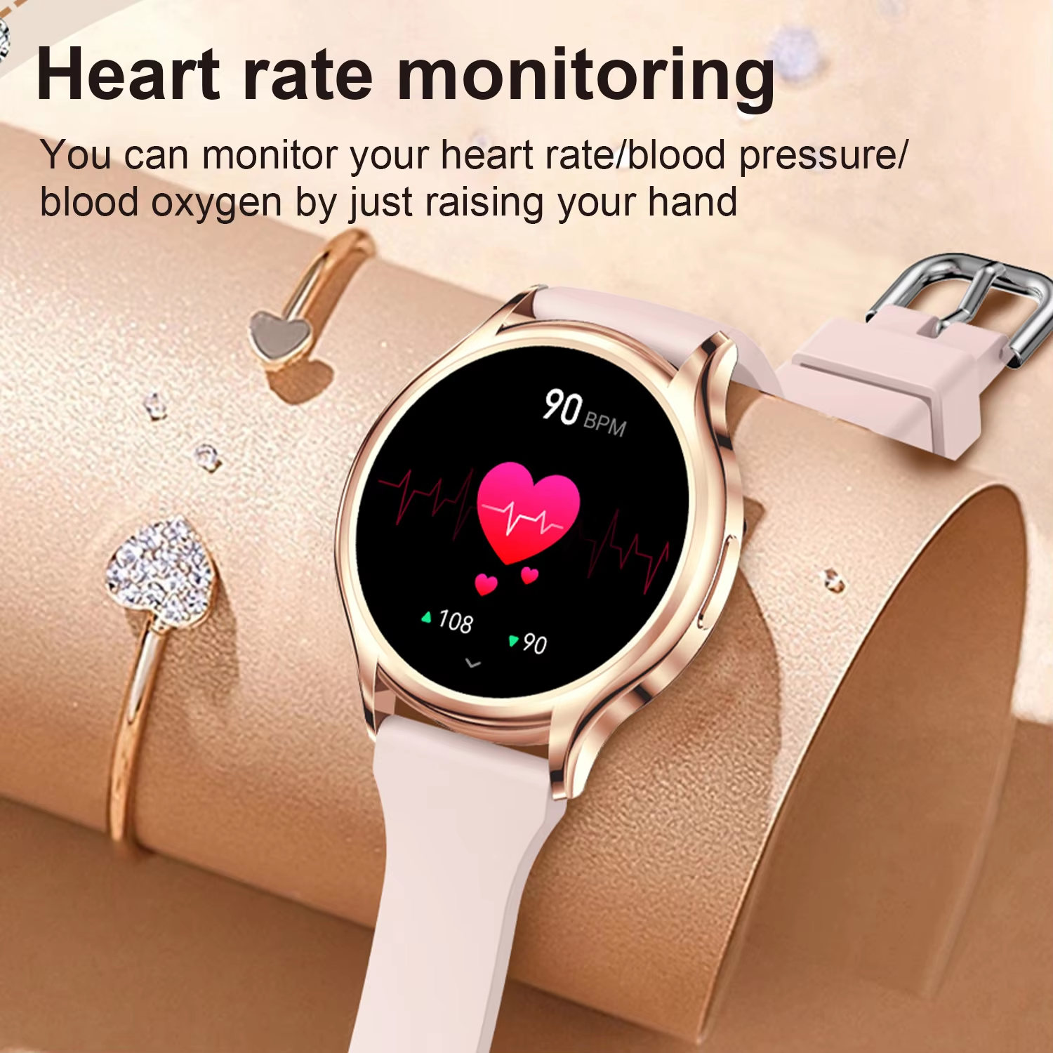 Women's Smart Watch Sleep Heal - đánh giá và giá Smartwatch Angelo Watches