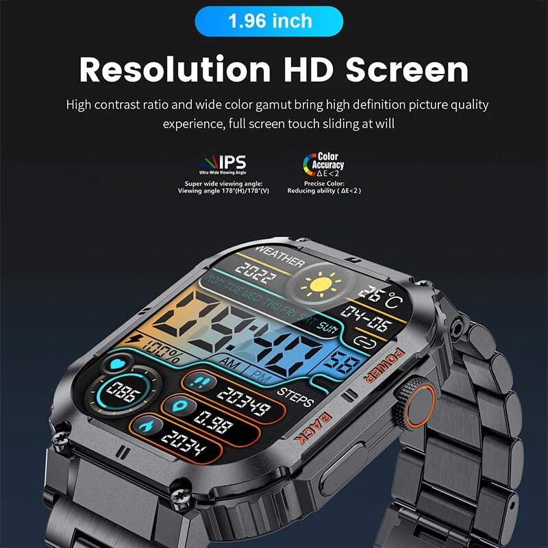 LIGE Outdoor Sports Fitness Sm - đánh giá và giá Smartwatch Digital Watches For Men