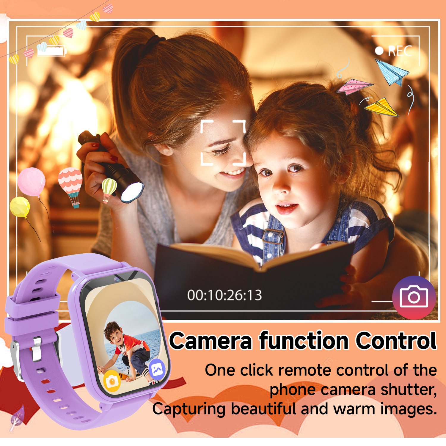 Kids Smart Watch with Camera f - đánh giá và giá Smartwatch Digital Watches For Kids
