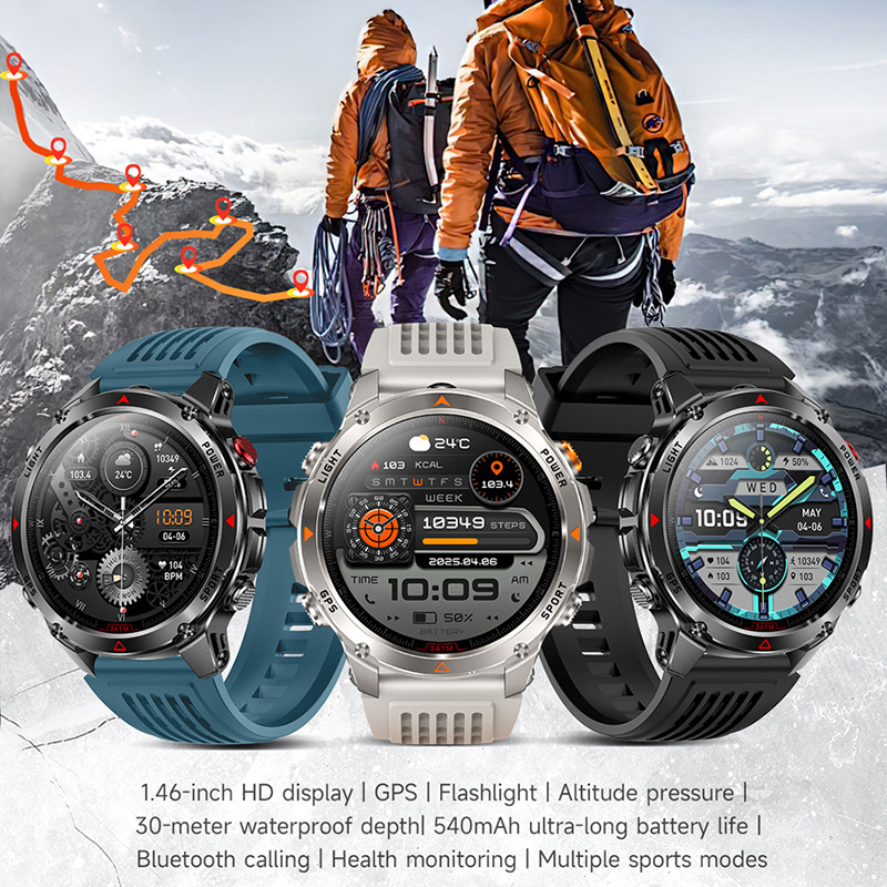 T-Rex 3 Built-in Dual-band GPS - đánh giá và giá Altimeter Compass Watch