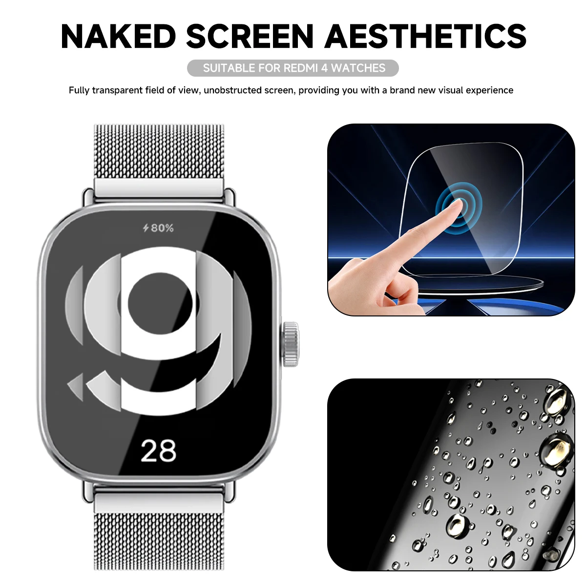 Tempered Glass for Xiaomi Redm - đánh giá và giá Smartwatch Watches Xiaomi