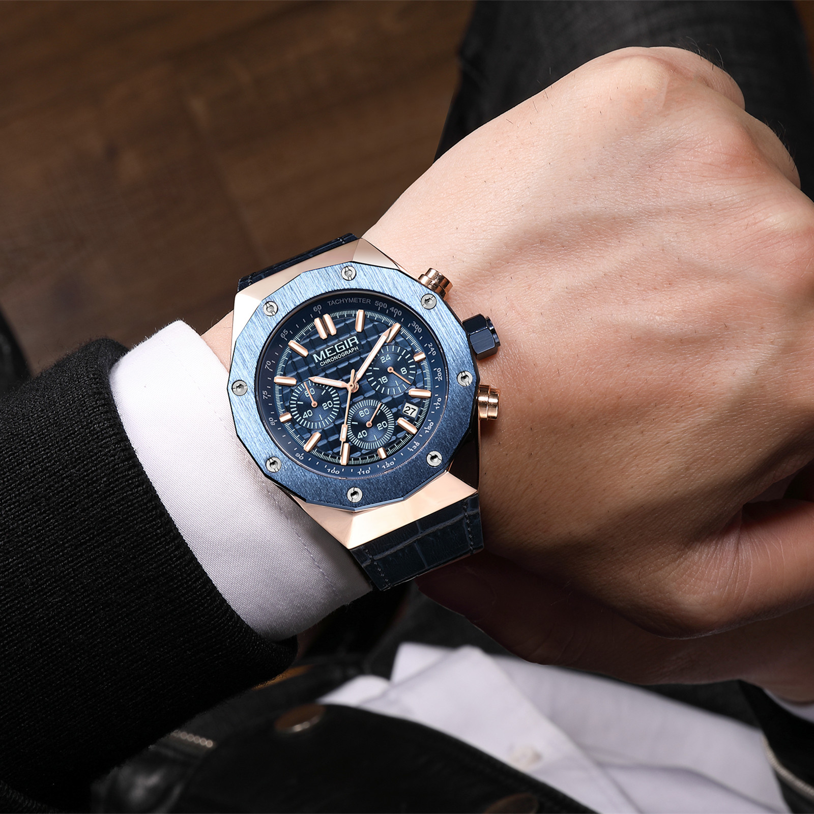 MEGIR Chronograph Luxury Men S - đánh giá và giá Smartwatch Digital Watches For Men