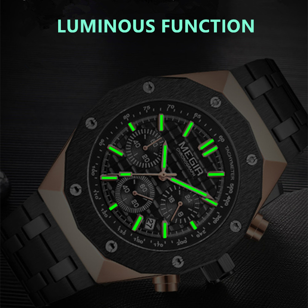MEGIR Chronograph Luxury Men S - đánh giá và giá Smartwatch Digital Watches For Men