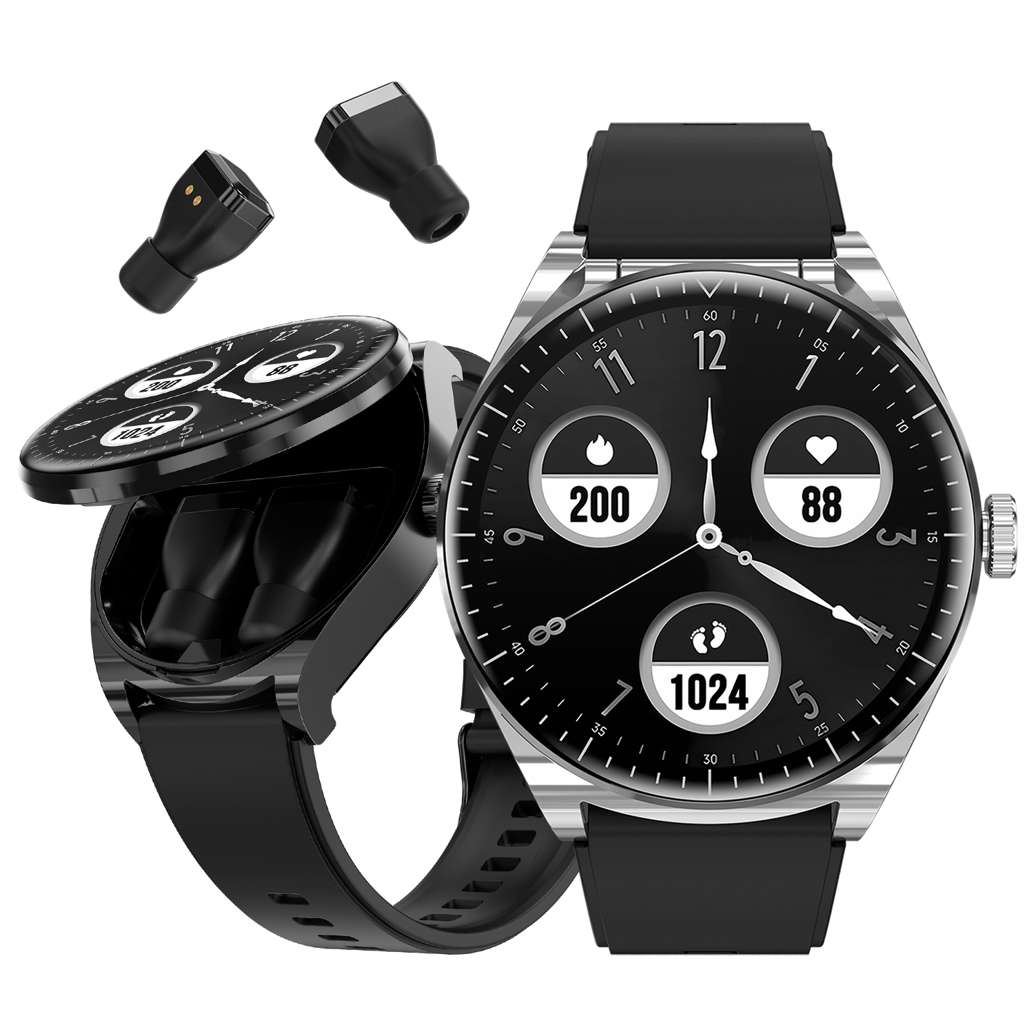 TWS Headphone Smart Watch Men  - đánh giá và giá Smartwatch Noise Watches