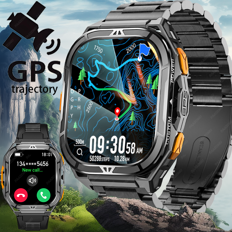 2025 New Built-in Dual-band GP - đánh giá và giá Altimeter Compass Watch