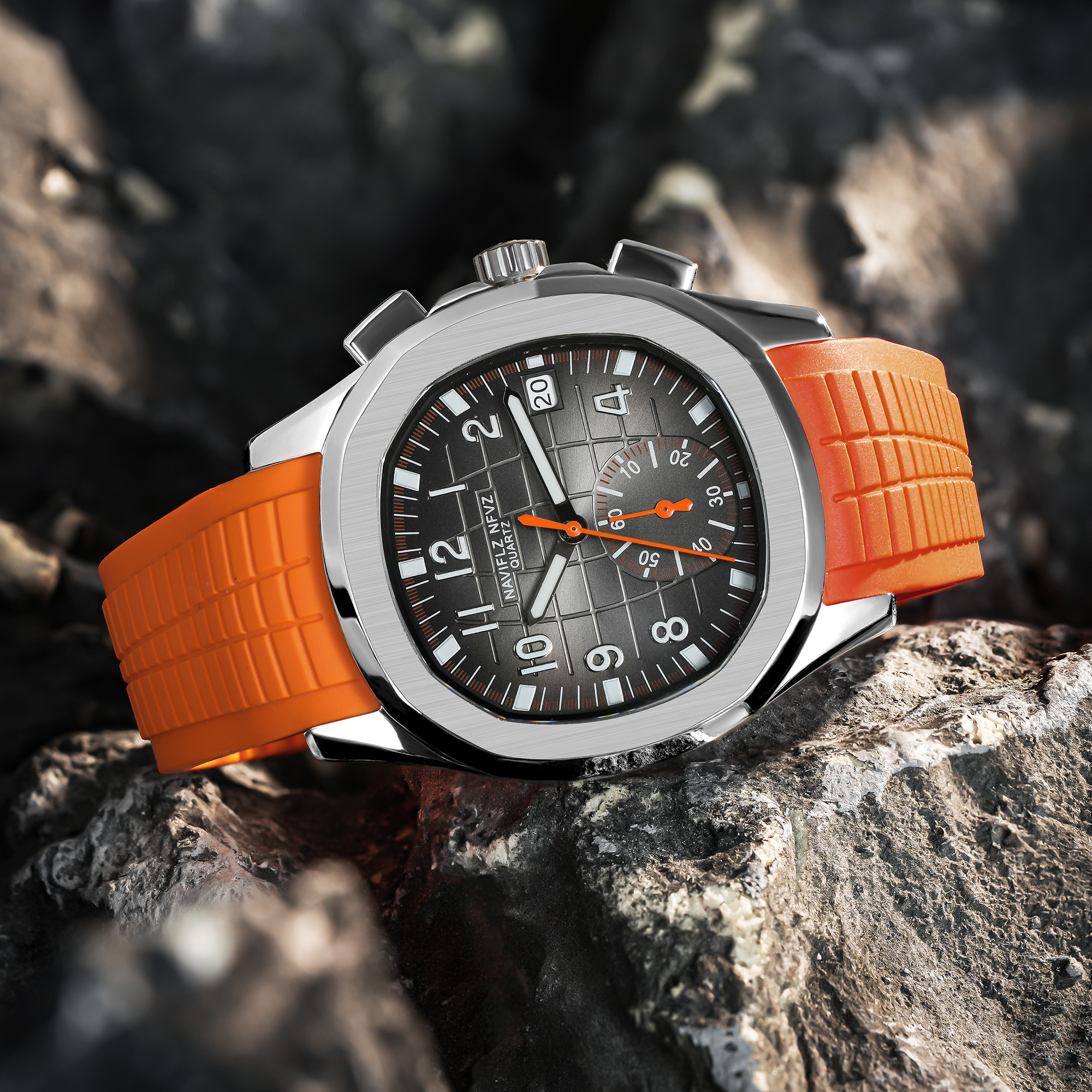 NAVIFLZ NFVZ Design New Luxury - đánh giá và giá Smartwatch Digital Watches For Men