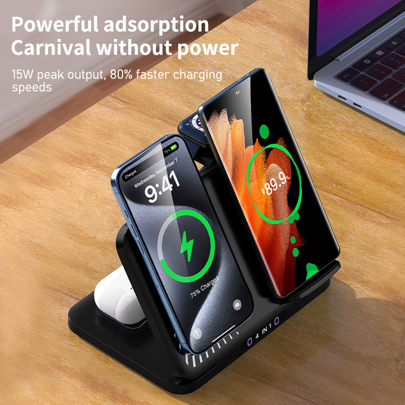 4 in 1 Dual Phone Wireless Cha - đánh giá và giá Smartwatch Watches Xiaomi
