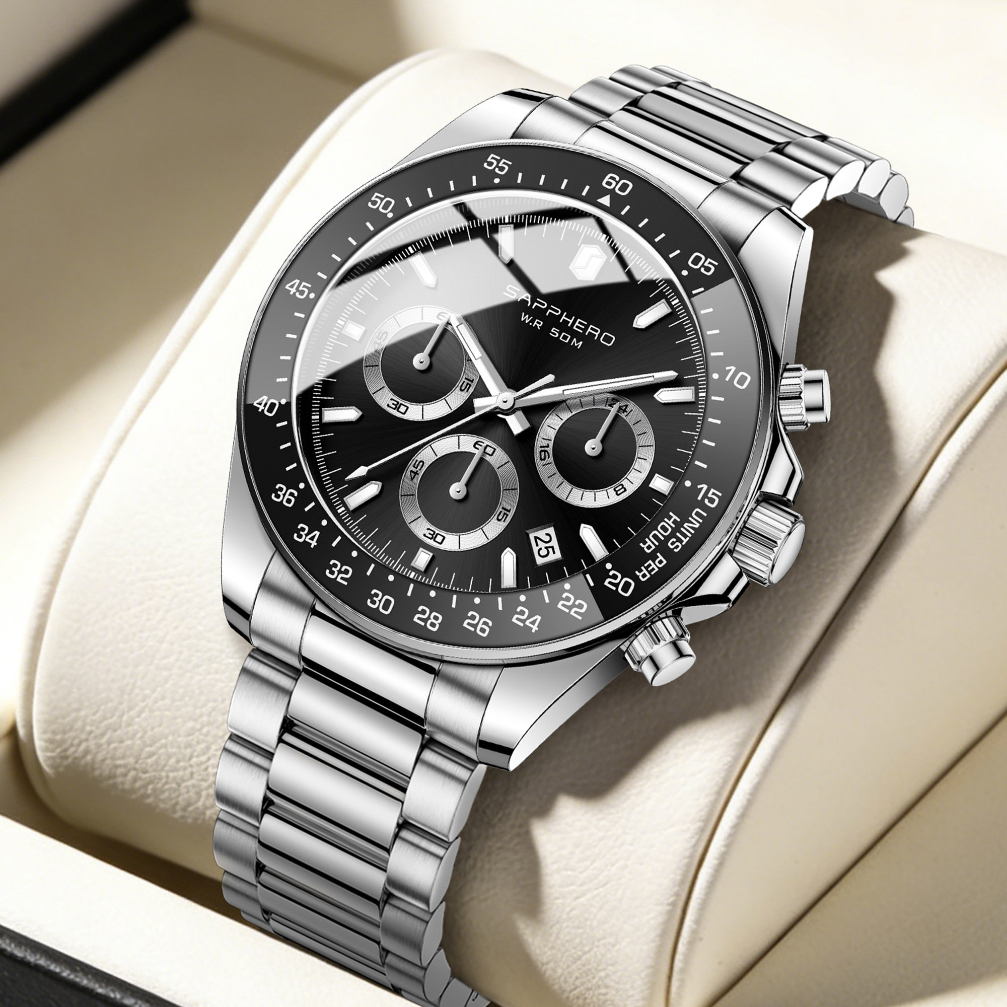 SAPPHERO Fashionable Men's Wat - đánh giá và giá Watches Not Smartwatch