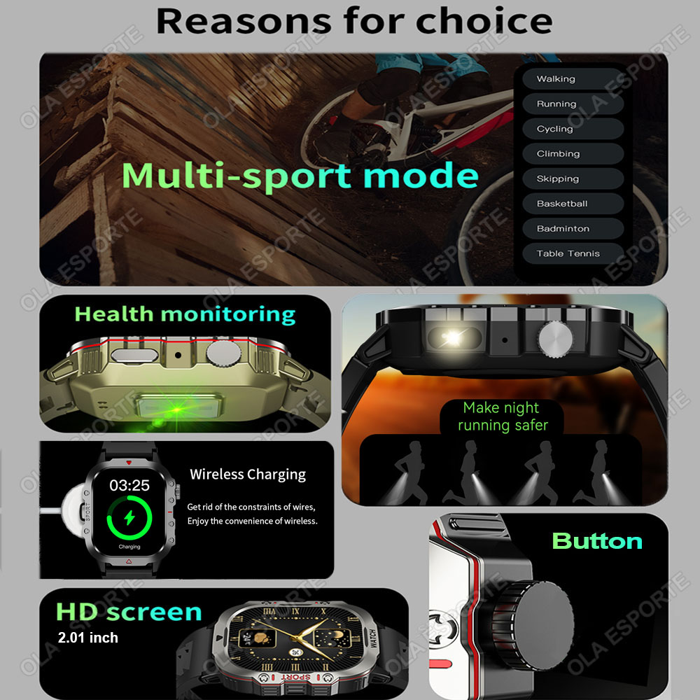 Outdoor Military Smart Watch G - đánh giá và giá Smartwatch Angelo Watches