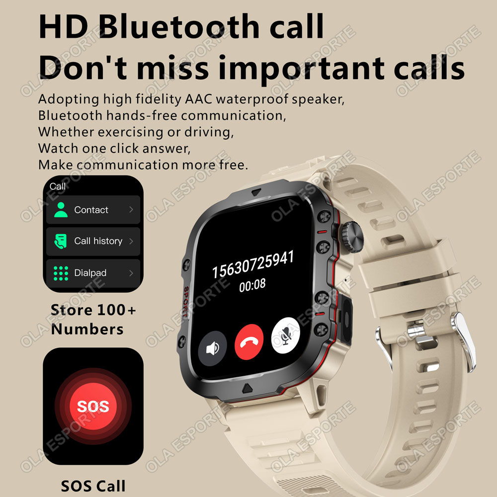 Outdoor Military Smart Watch G - đánh giá và giá Smartwatch Angelo Watches
