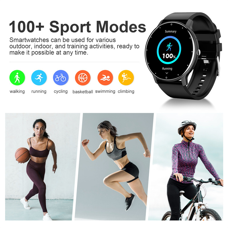 LIGE Smart Watch Women Men Ful - đánh giá và giá Smartwatch Angelo Watches