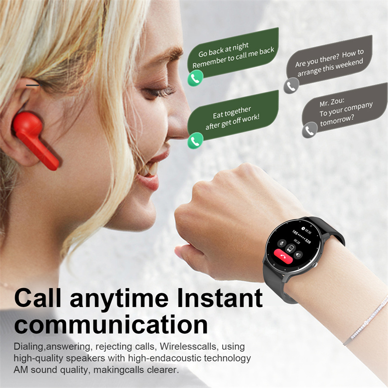 LIGE Smart Watch Women Men Ful - đánh giá và giá Smartwatch Angelo Watches