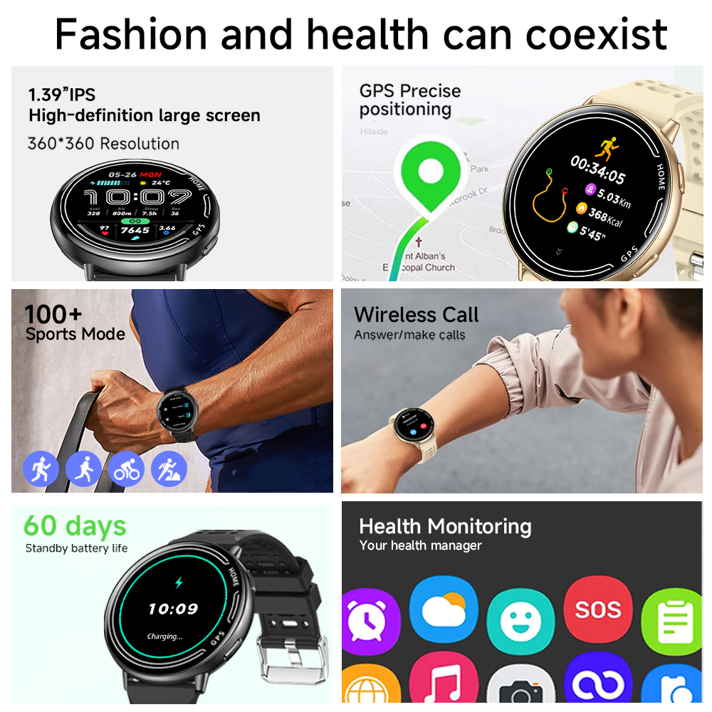 Smart Watch Built in GPS Bluet - đánh giá và giá Smartwatch Angelo Watches